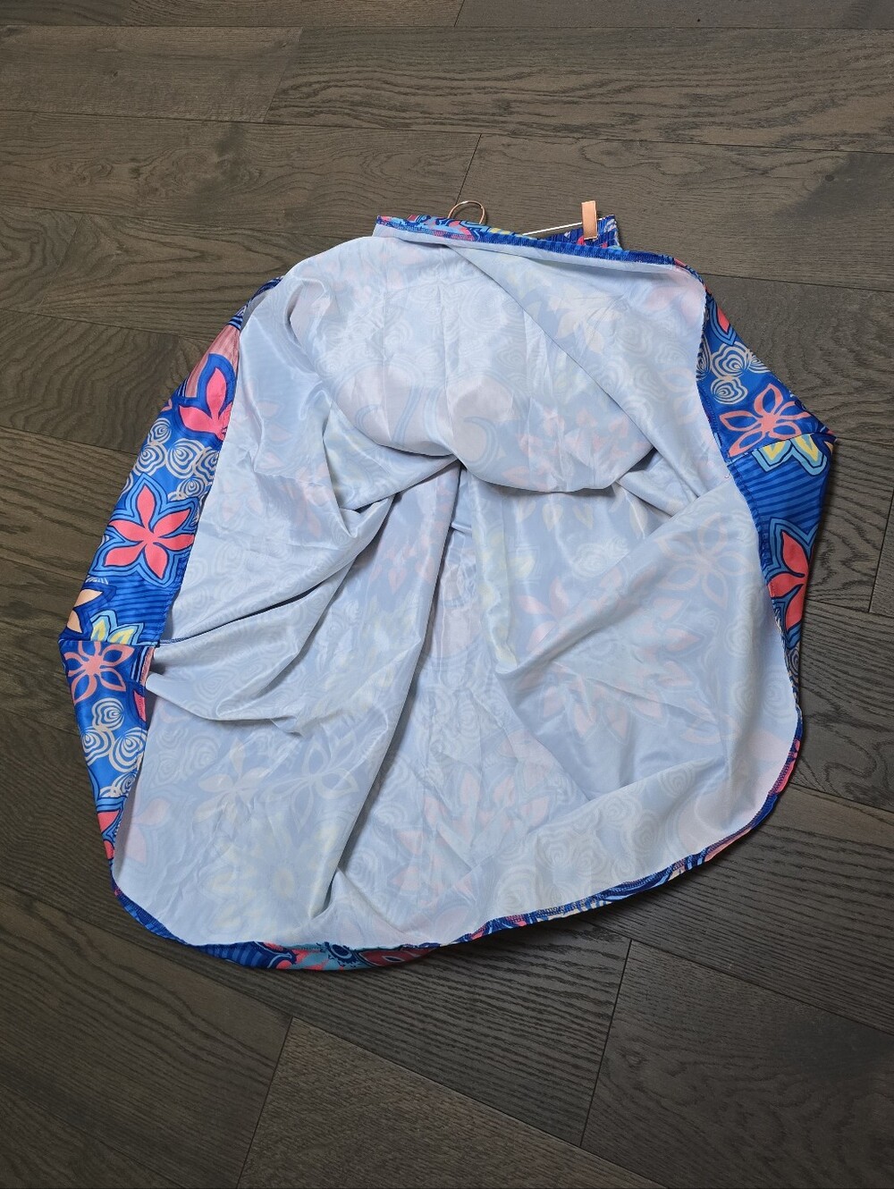 Boutique Eccentric Floral Midi Maxi Skirt in Blue - Picture 9 of 11